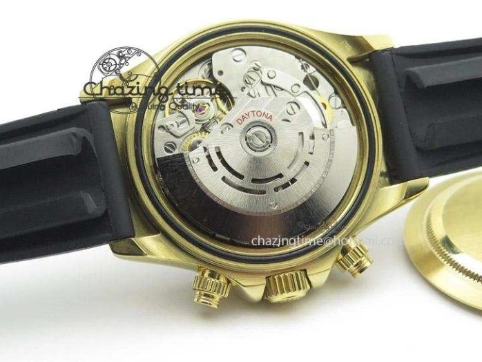 Maker Black A7750@6 Rubber BP Markers Sticks Daytona Gold Strap On Dial Subdial YG 0503
